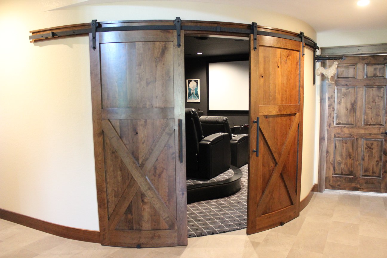 Home Theatre Klocke Custom Cabinets