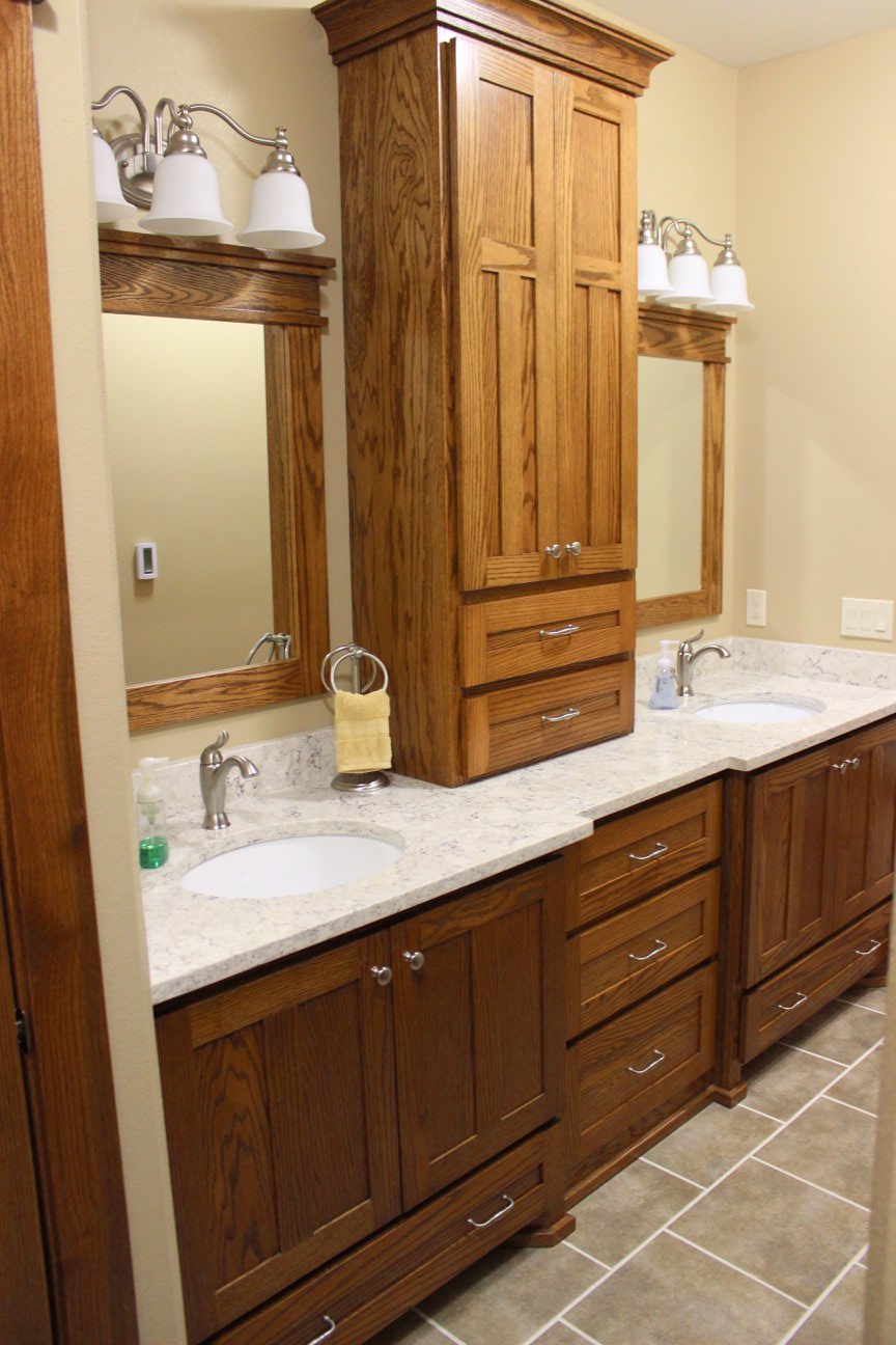 Oak Bathroom