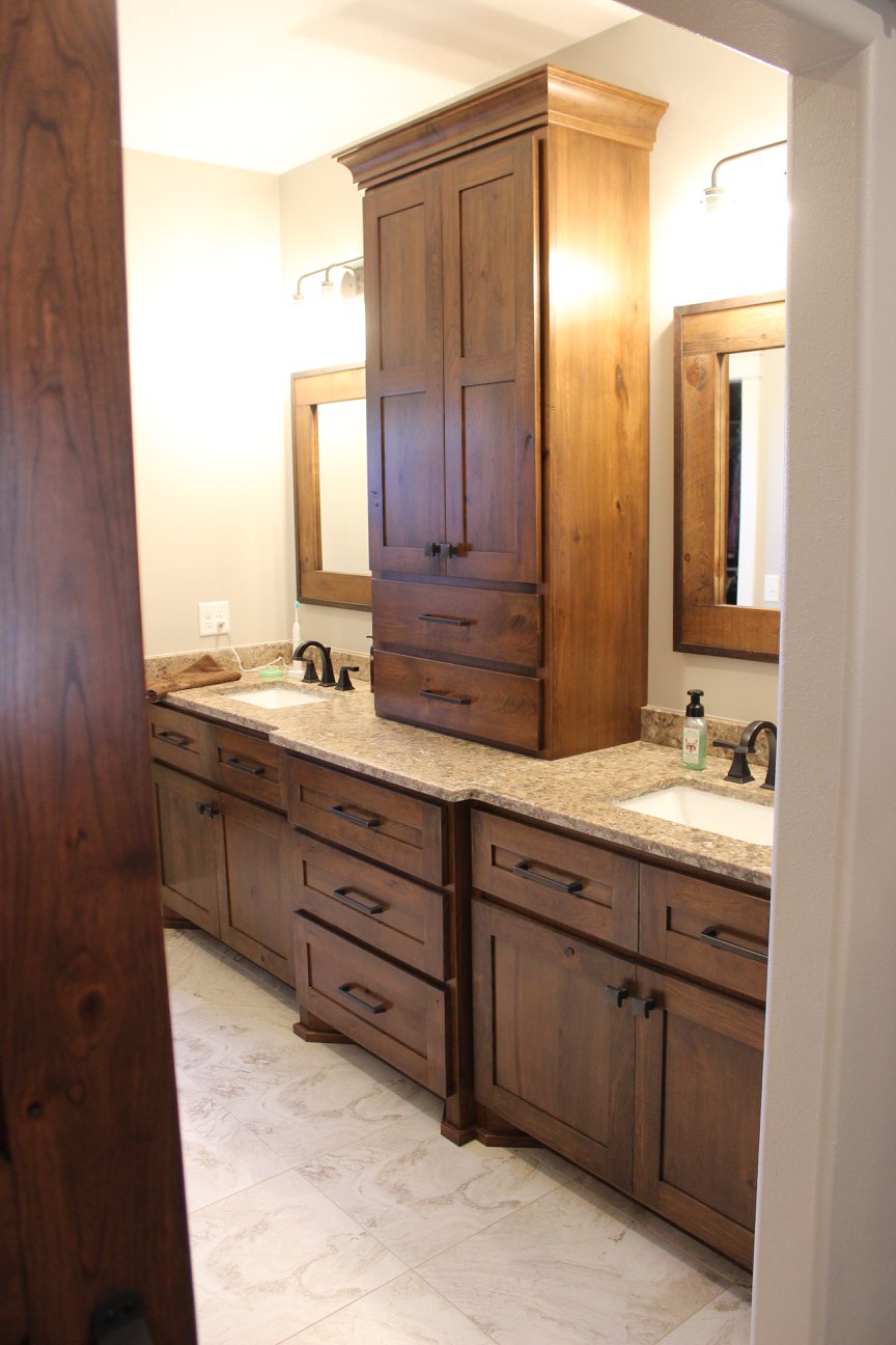 Oak Bathroom